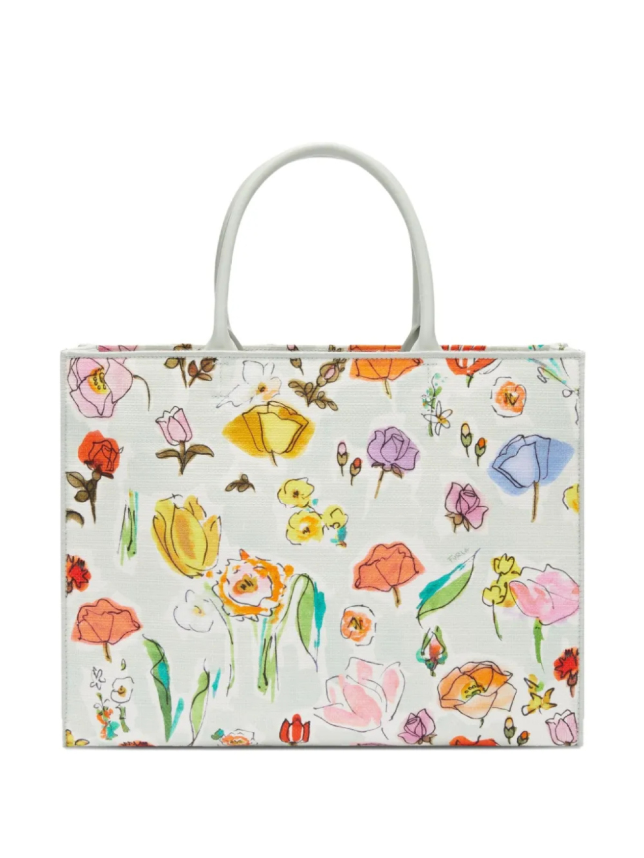 

Сумка-шоппер Fresia Furla, белый