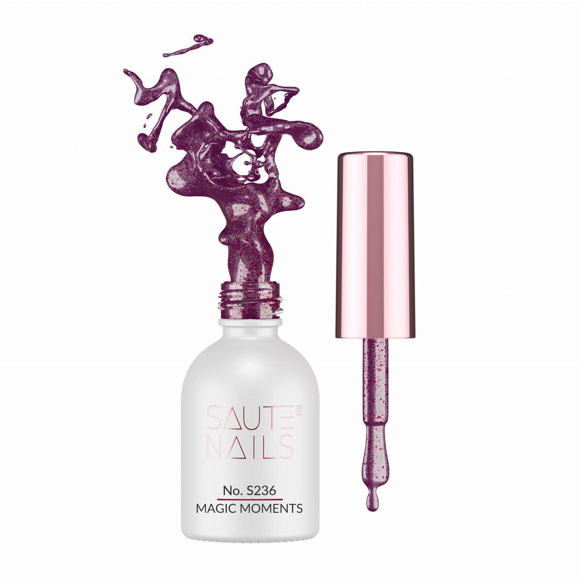 

Гибридный лак для ногтей SAUTE NAILS S236 MAGIC MOMENTS - 8 мл