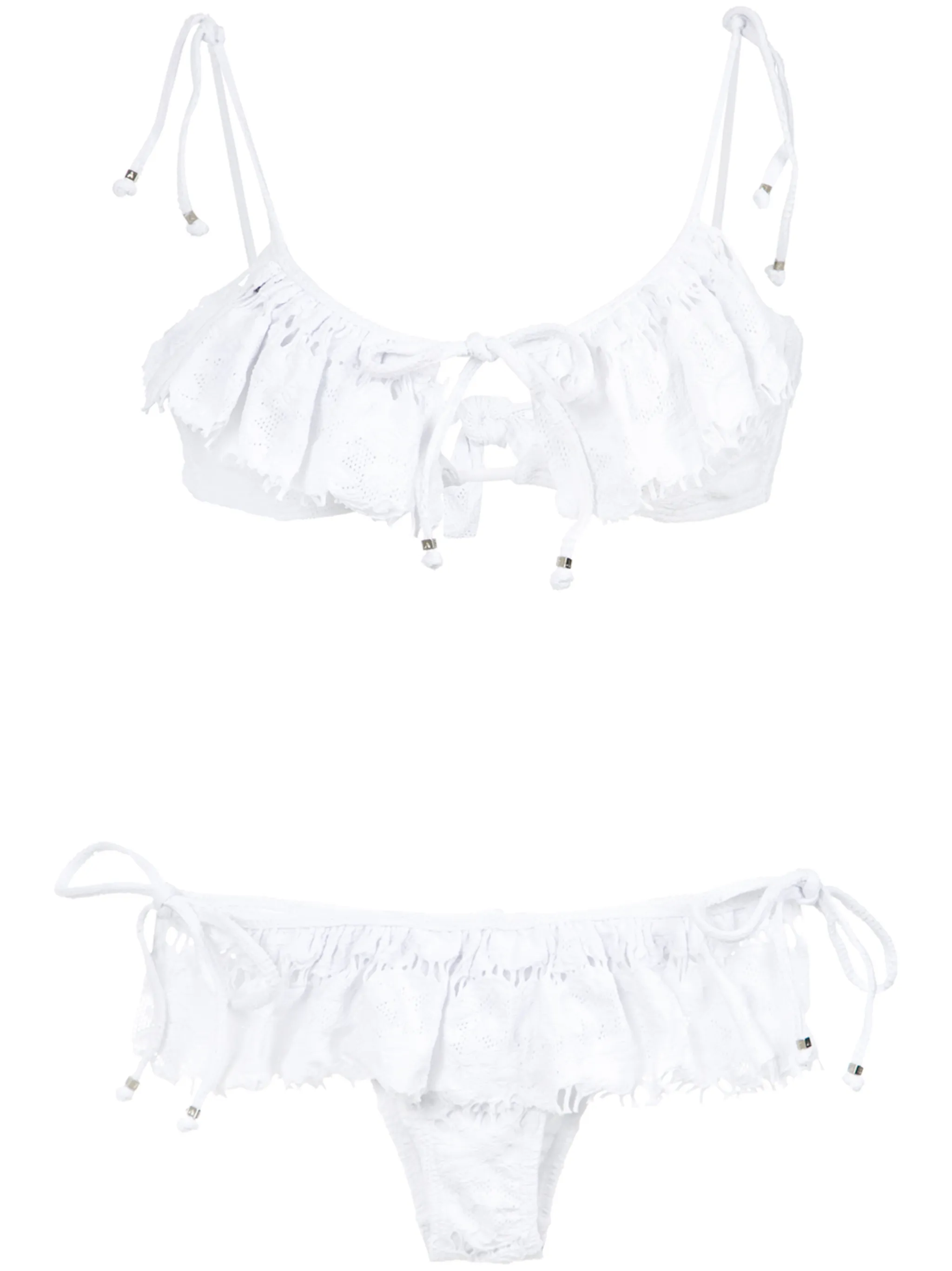 

Комплект бикини с оборками Amir Slama, красный