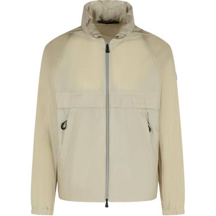 

Moncler Гренабль Негара Складная ветровка с капюшоном, Beige