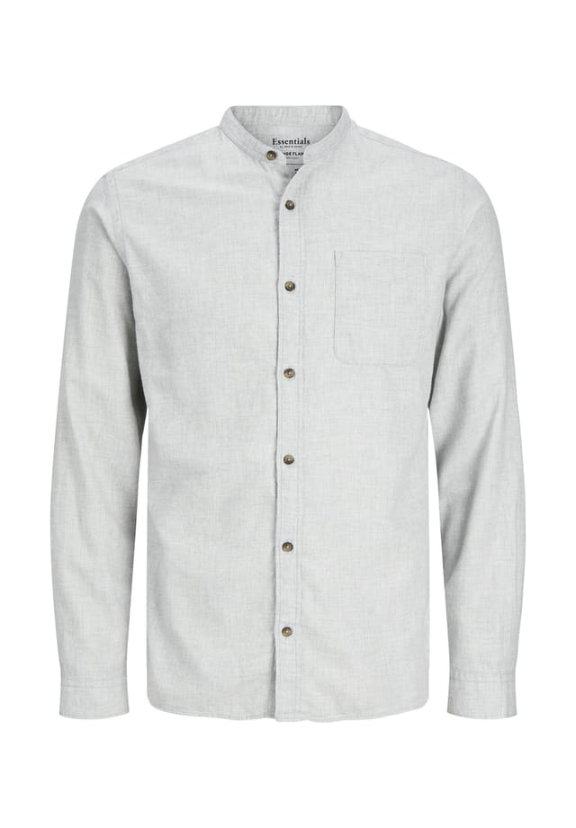 

Рубашка с длинными рукавами и резинкой Jack & Jones, серый