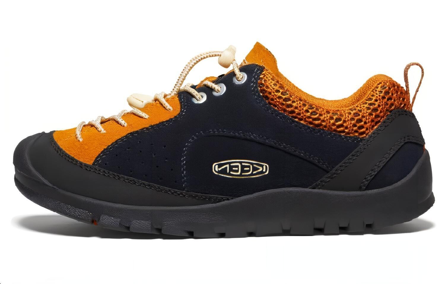 

Кроссовки женские Jasper Rocks Hiking Shoes Mystery Ink/Crew Yellow/Gum с низким верхом Keen