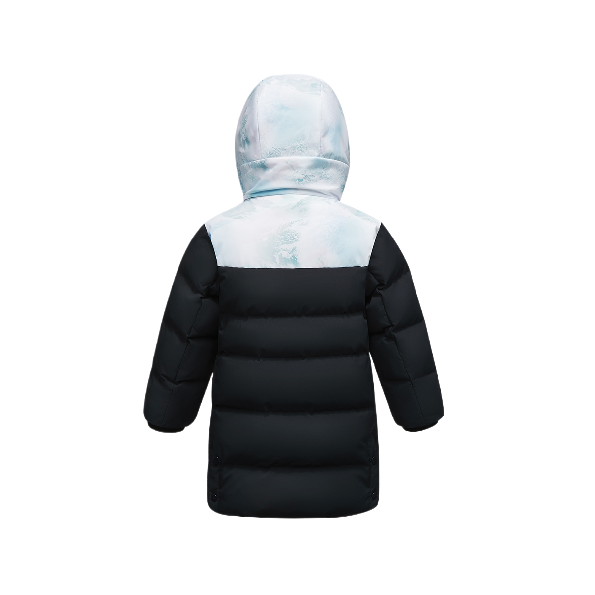 Пуховик для детей 3-7 лет FILA KIDS, черный — фото 3