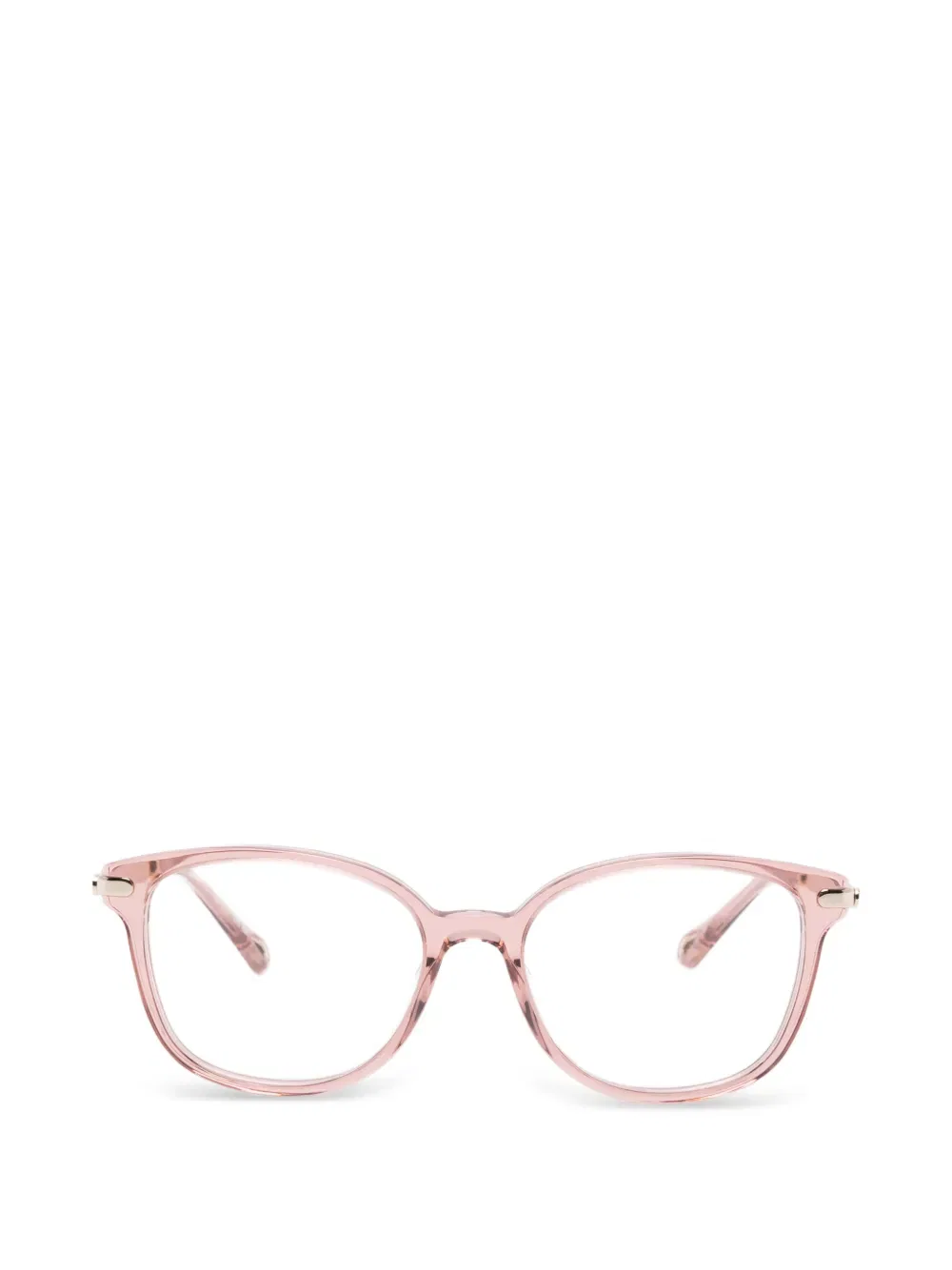 Очки в круглой оправе Chloe Eyewear, розовый