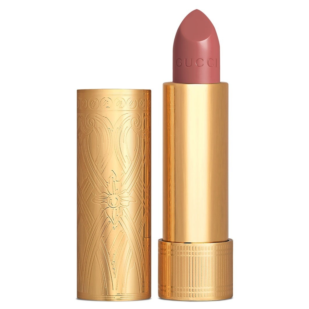 Помада для губ gucci beauty rouge à lèvres satin Gucci, 115 - bertha blossom, вес 3.5 гр. — фото 2