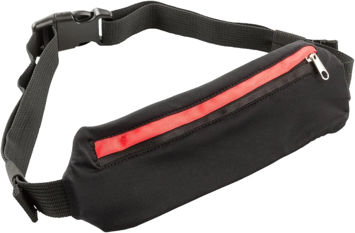 Walser Поясная сумка Safety Maker LED, один размер, черный/красный [Одежда]