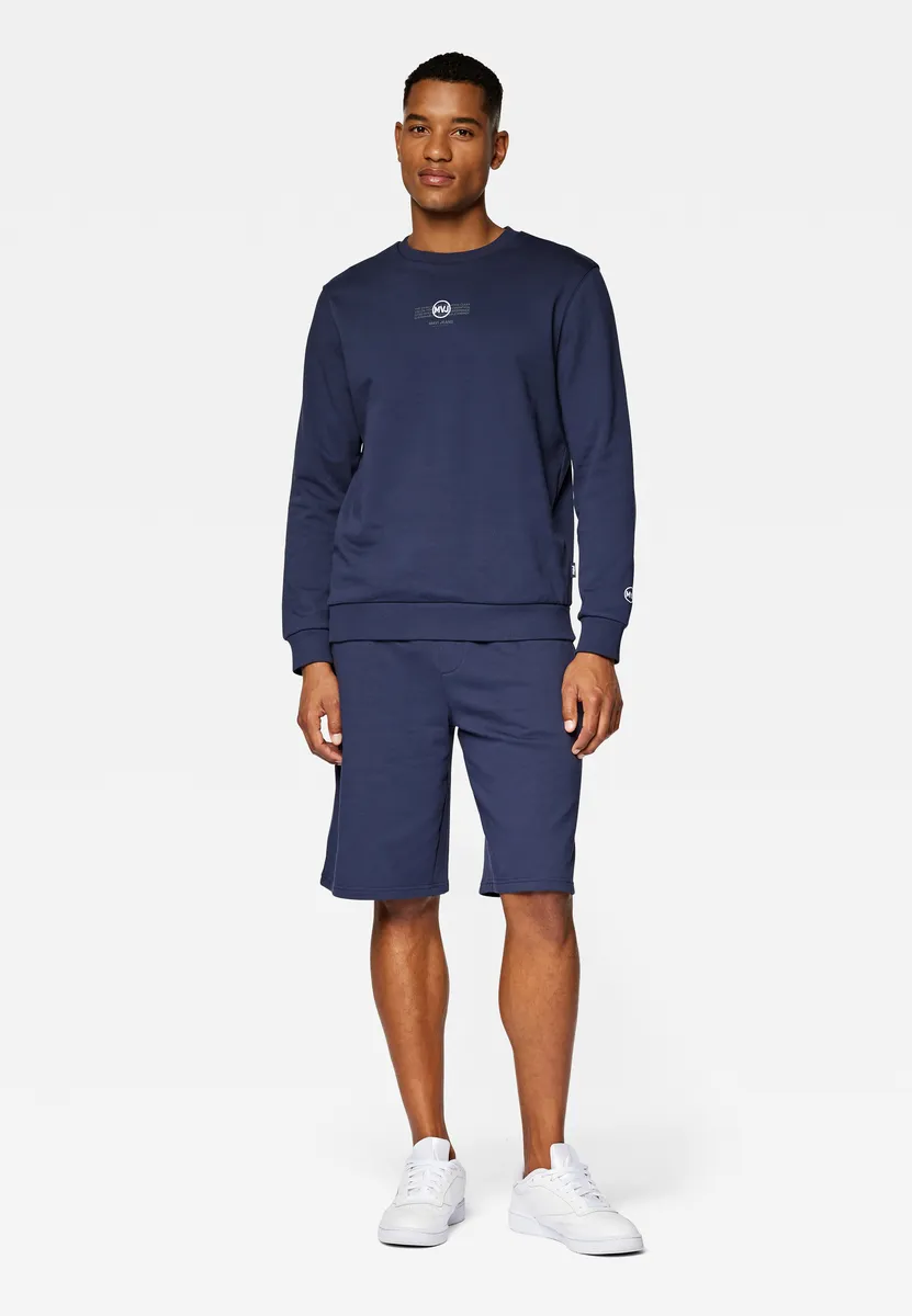 

Свитер Mavi с круглым вырезом "CREW NECK SWEATSHIRT", толстовка с логотипом, синий