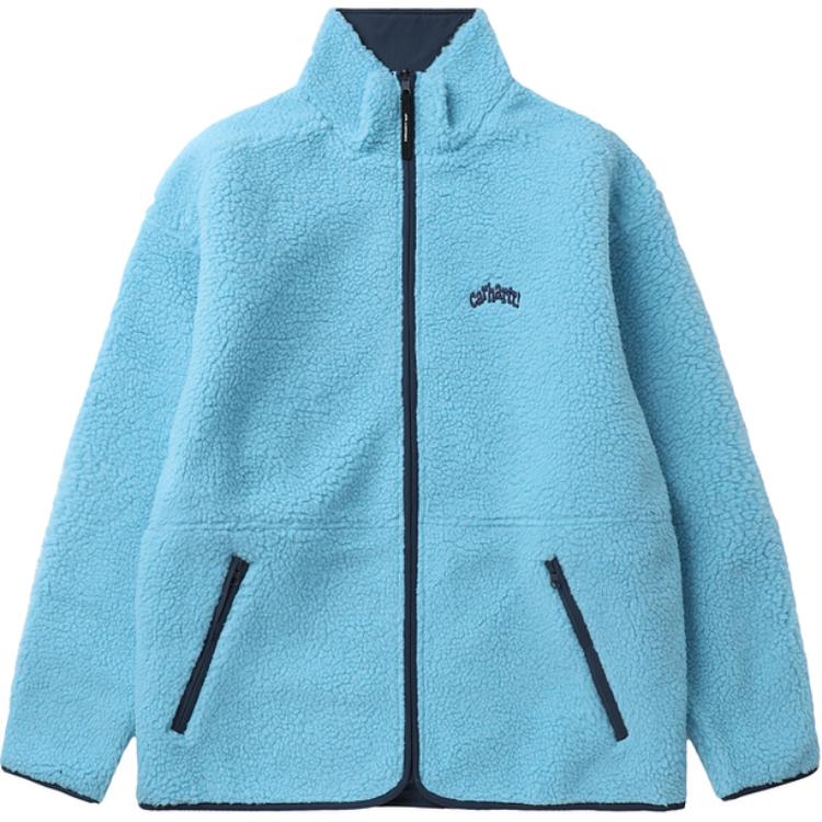 

Carhartt WIP Куртка бархатистая мужская синяя, Blue