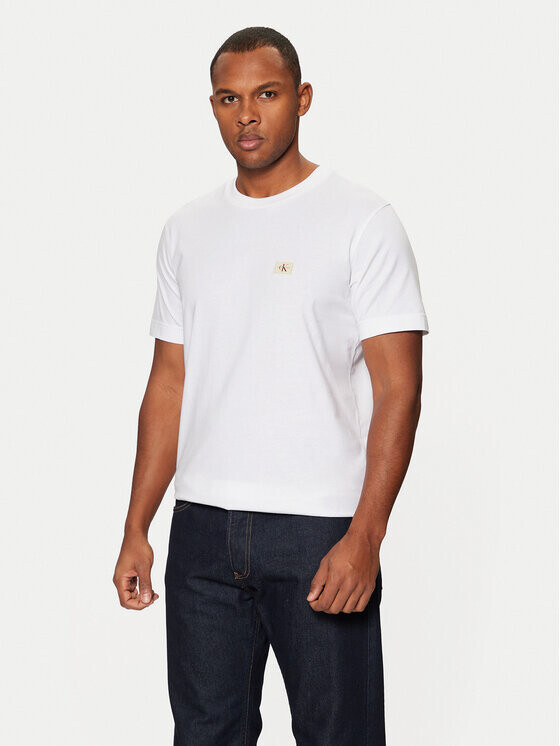 

Футболка стандартного кроя Calvin Klein Jeans, белый