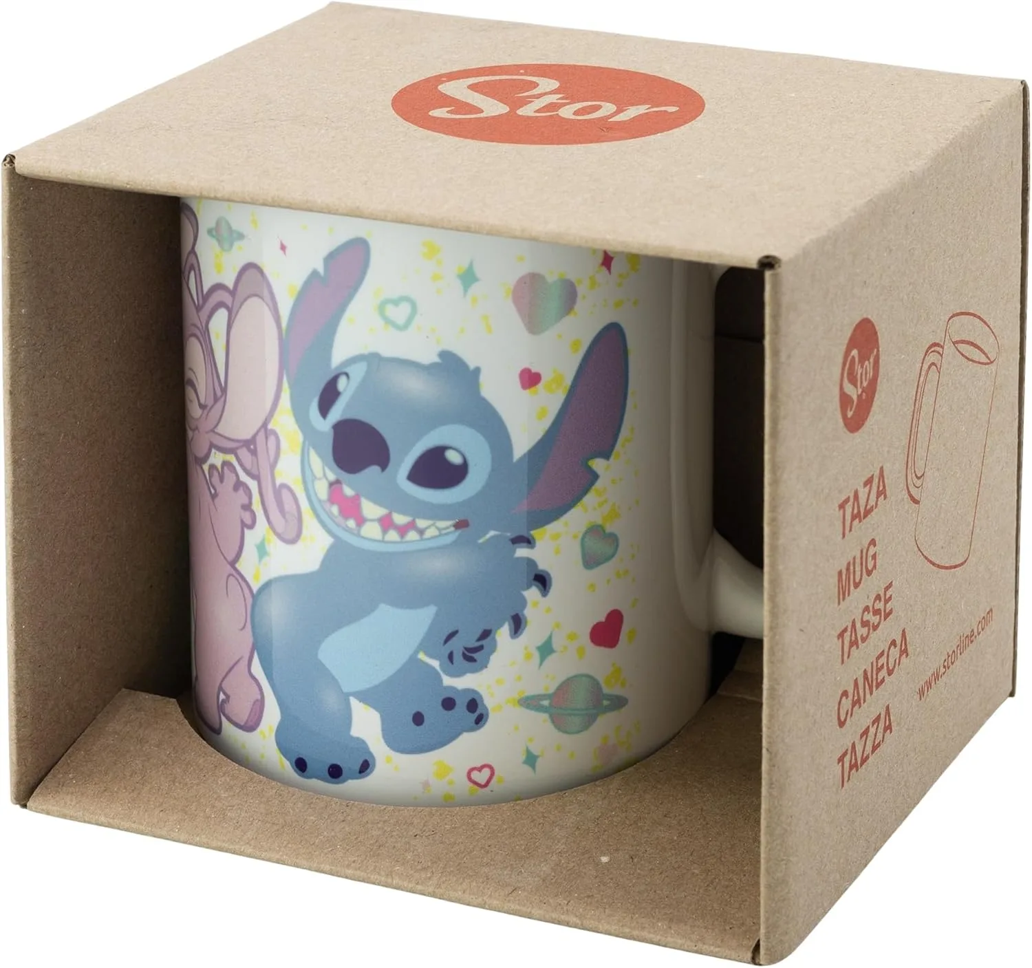 Детская кружка Stitch, 325 мл, в подарочной упаковке Stor — фото 3