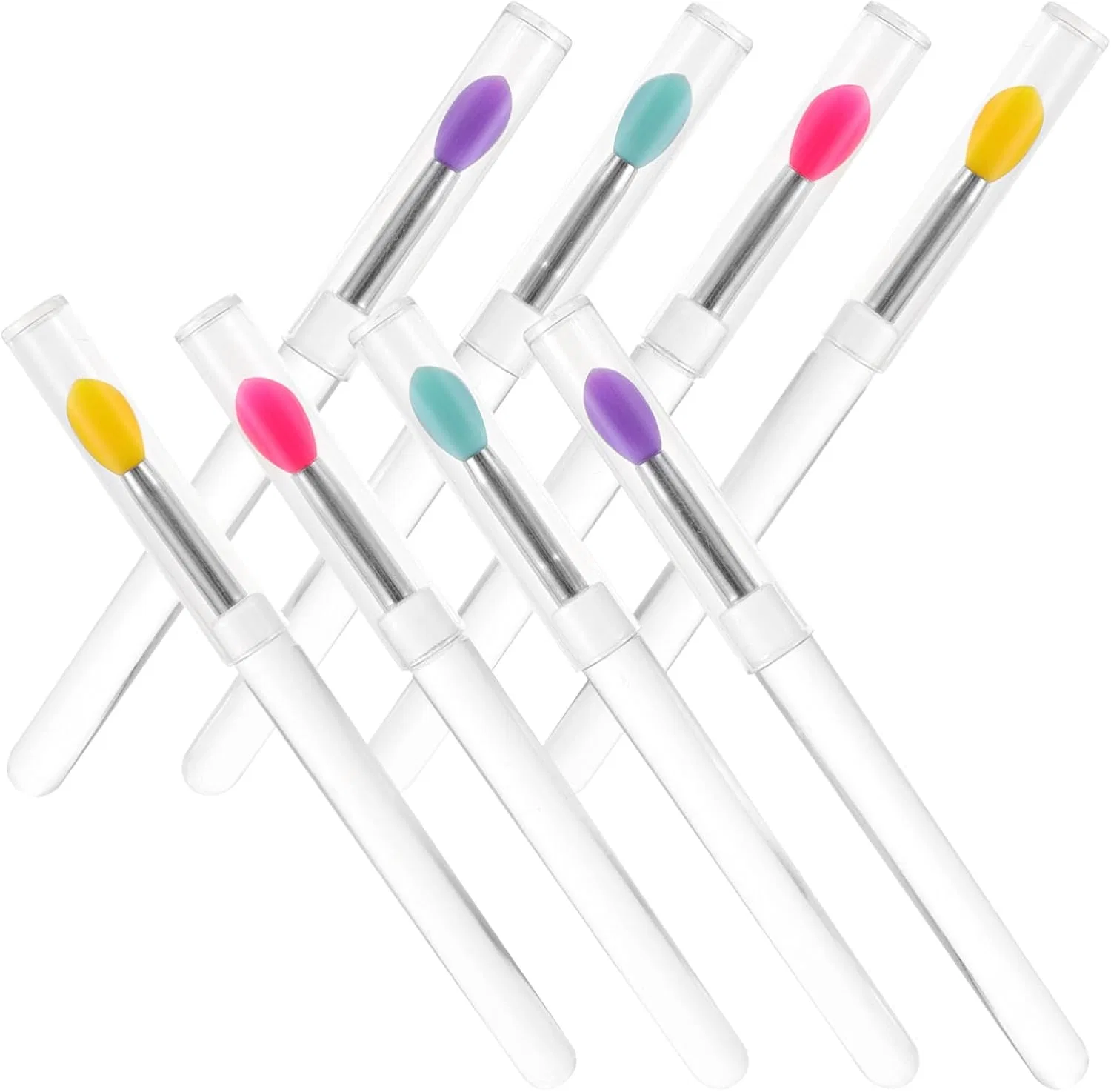 Набор кистей для губ Silicone Lip Brush FRCOLOR 8 шт