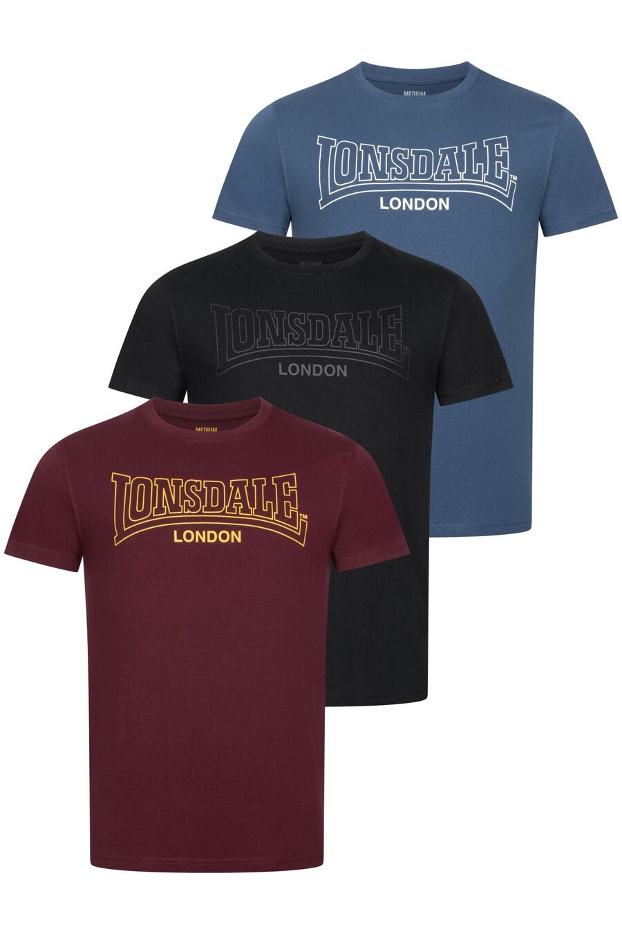 

Рубашка LONSDALE Beanley, цвет Navy/Blood red/Black