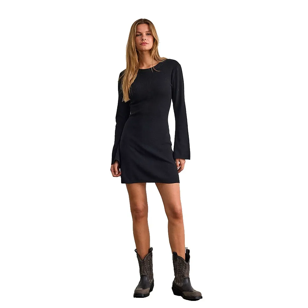 

Платье Noisy May Tiffany long sleeve short, черный