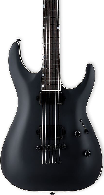 

Электрогитара ESP LTD MH-1000 Baritone Electric Guitar, Black Satin