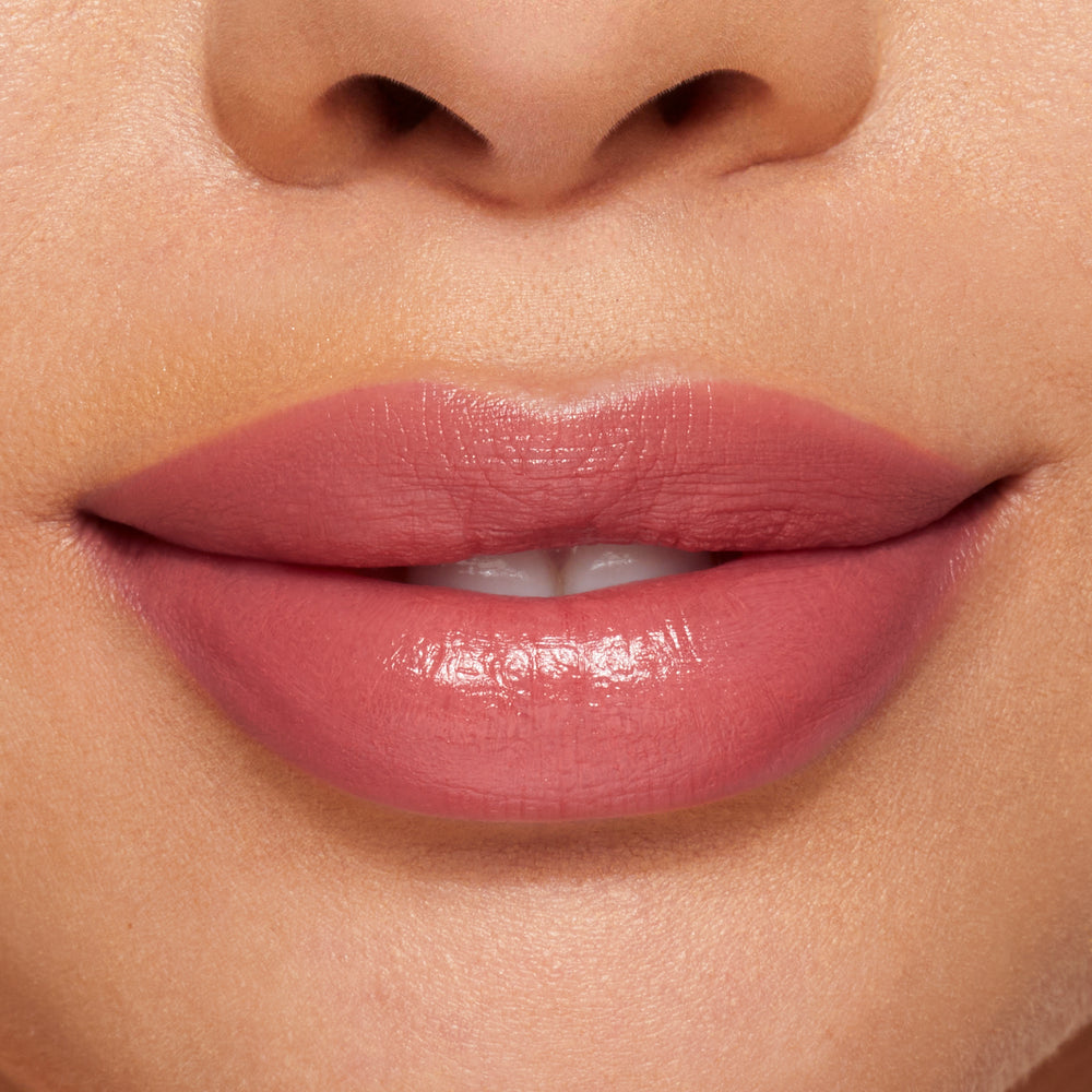 

Помада Kylie Cosmetics Crème Lipstick, dusty rose/talk is cheap