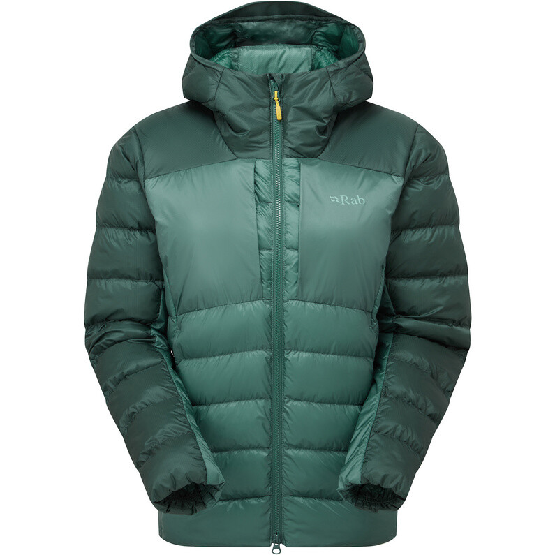 

Женская куртка с капюшоном Cirrus Ultra Rab, зеленый
