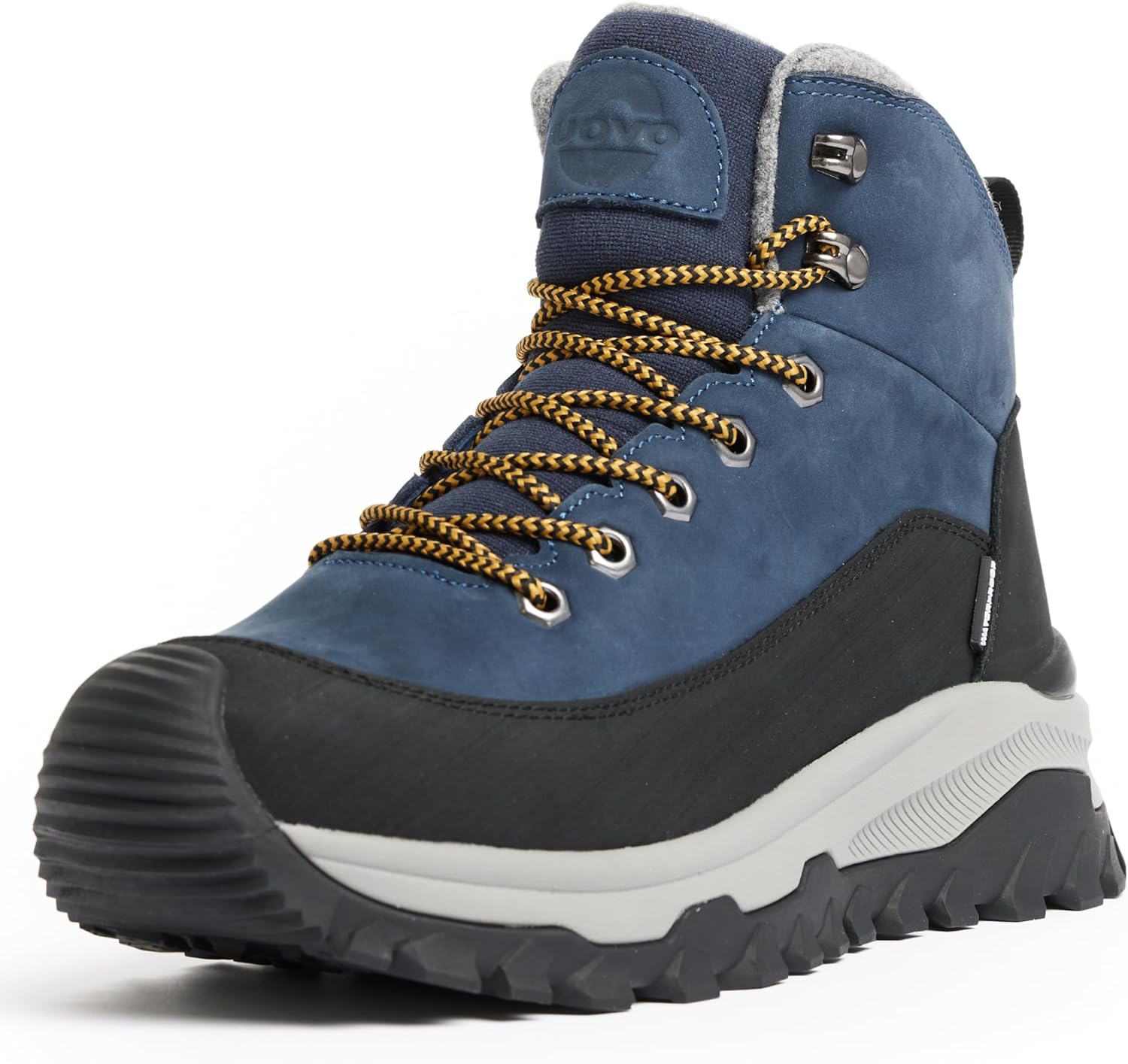 

Мужские зимние ботинки UOVO Monte, водонепроницаемая кожа, темно-синий