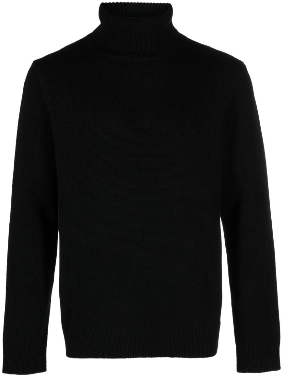 

SANDRO roll-neck wool-blend jumper, черный