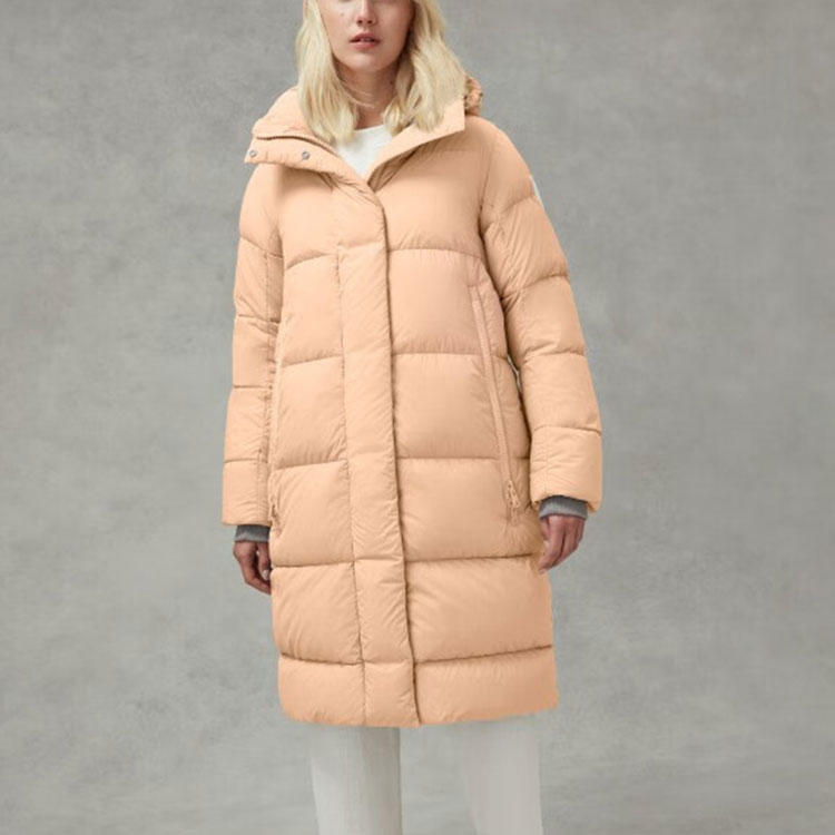 PASTELS Коллекция SS22 Пуховая Курка Женская Тумановый Апельсин Canada Goose — фото 3