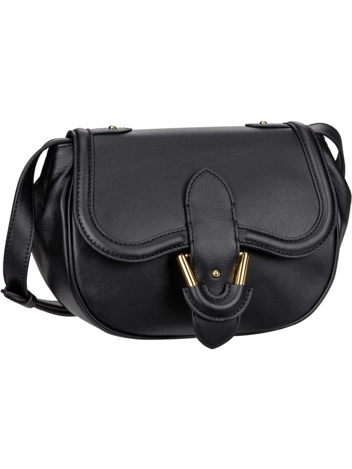 

Наплечная сумка COCCINELLE Saddle Bag Blake Smooth 1501, неро