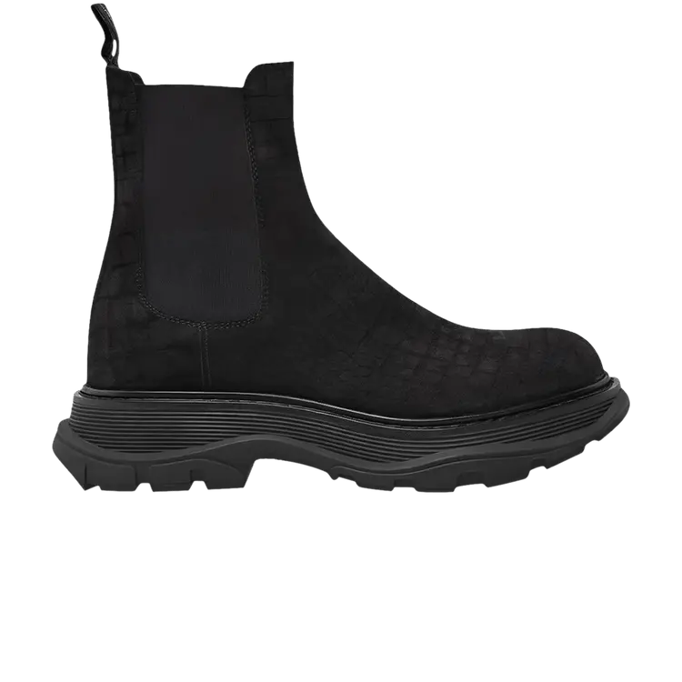 

Ботинки Alexander McQueen Alexander McQueen Chelsea Boot 'Black Croc', черный