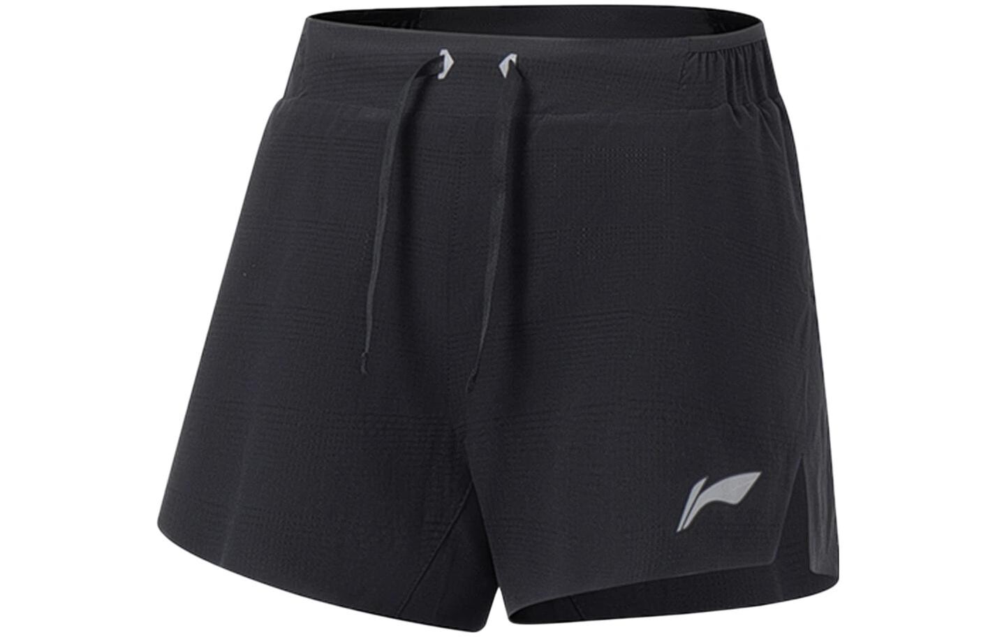

Коллекция Running Повседневные шорты женские черные Lining