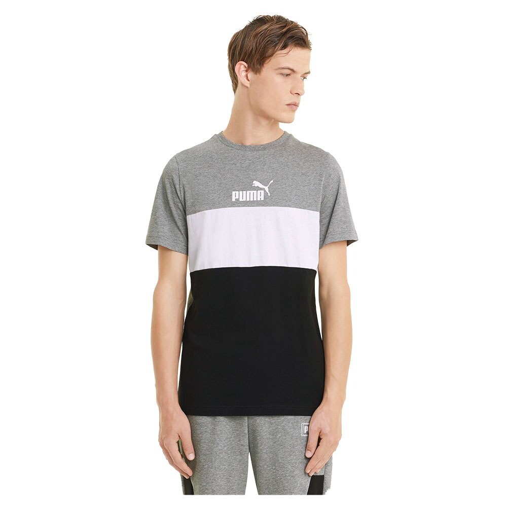 

Футболка с коротким рукавом Puma Essential+Colorblock, серый