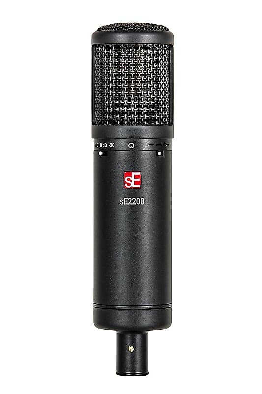 

Конденсаторный микрофон sE Electronics SE2200 - Large Diaphragm Cardioid Condenser Mic with Shockmount & Filter