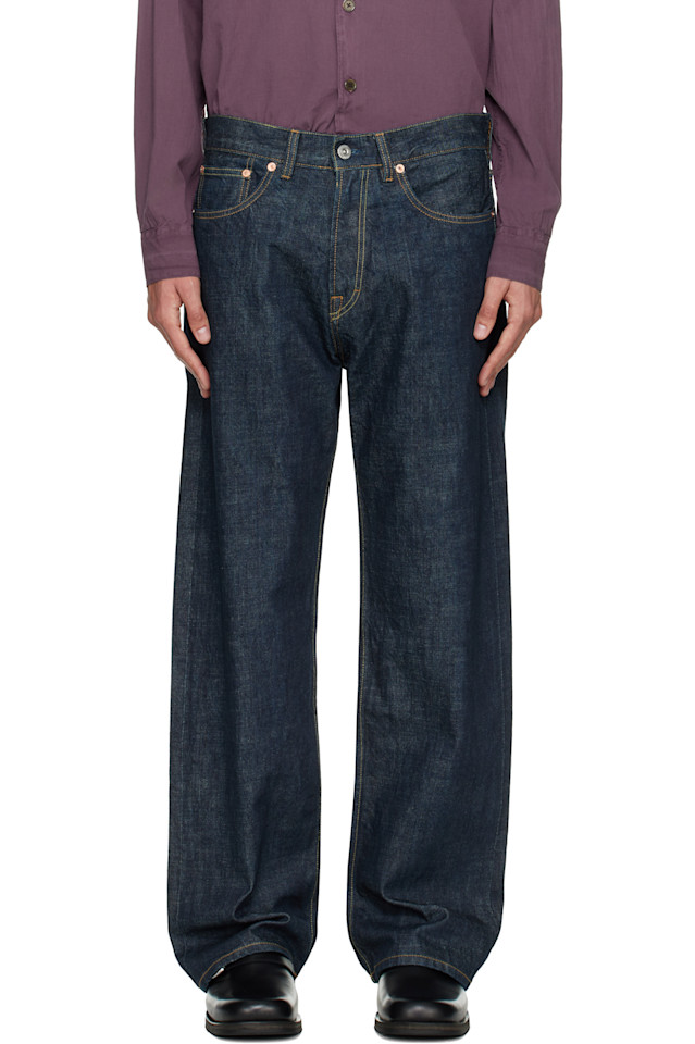 

Our Legacy Синие джинсы третьего кроя