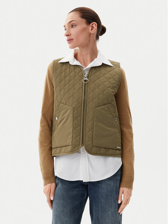 

Утепленный жилет regular fit LGI0194GN32 Barbour, зеленый