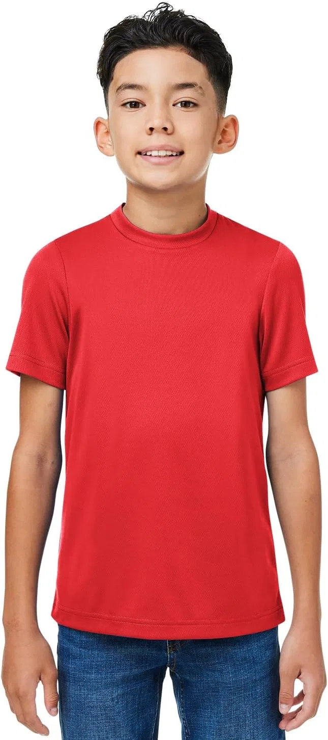 Футболка Youth Performance Mesh, Team 365, Sport Red