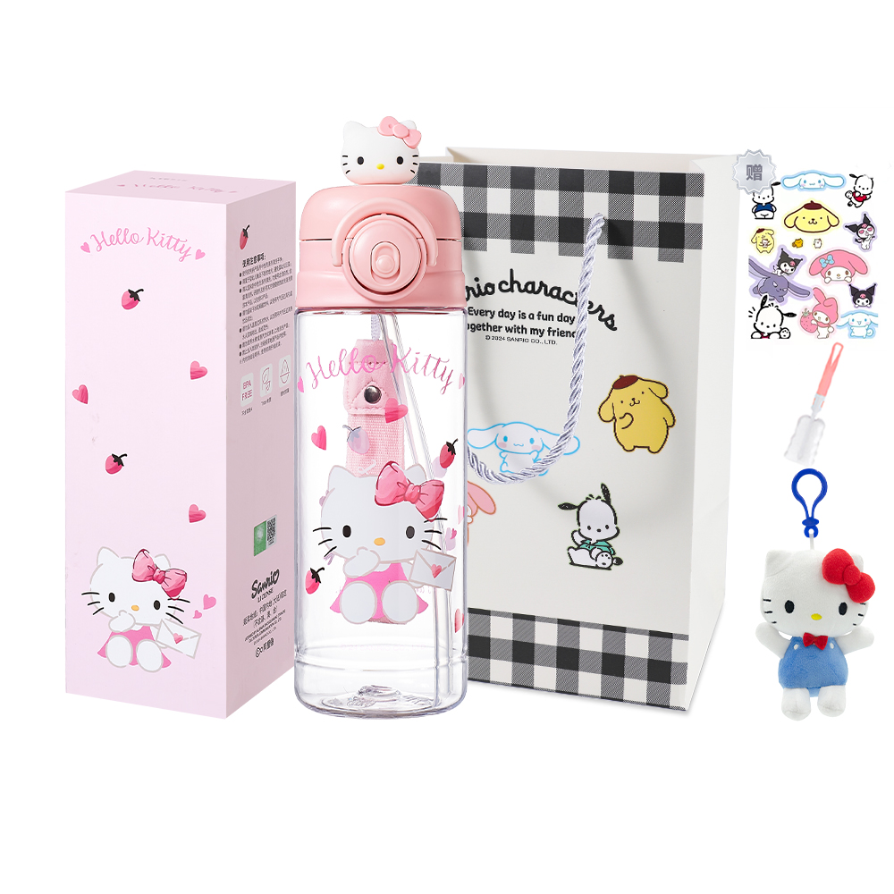 

Sanrio Чашка пластиковая Hello Kitty розовая 580 мл