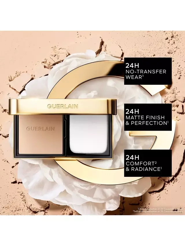 Сменный блок компактной матирующей тональной основы Parure Gold Skin Control High Perfection Guerlain, 0N — фото 4