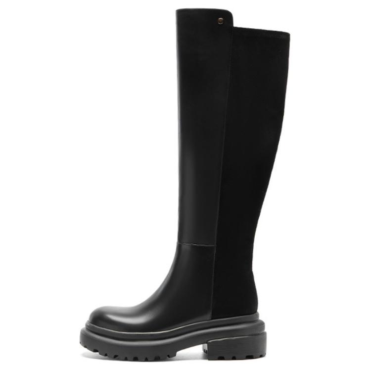 Сапоги женские черные 5,5 см NINE WEST, Black