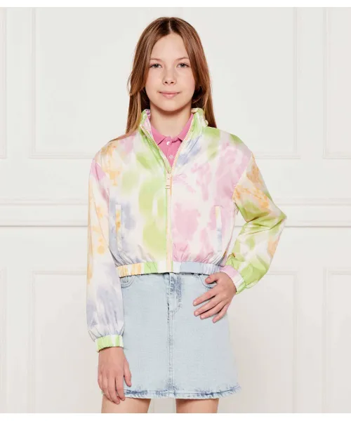 

Бомбер Regular fit Guess, мультиколор