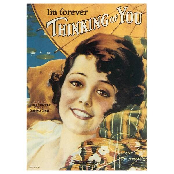 

Картина на холсте LegendArte I'm Forever Thinking of You, многоцветный