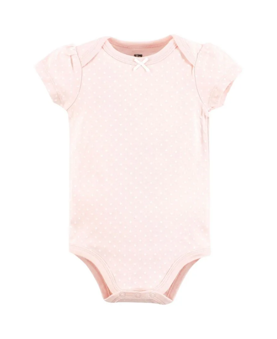 Комплект из 3 мягких хлопковых боди на каждый день Hudson Baby, Daddys Sweetheart — фото 4