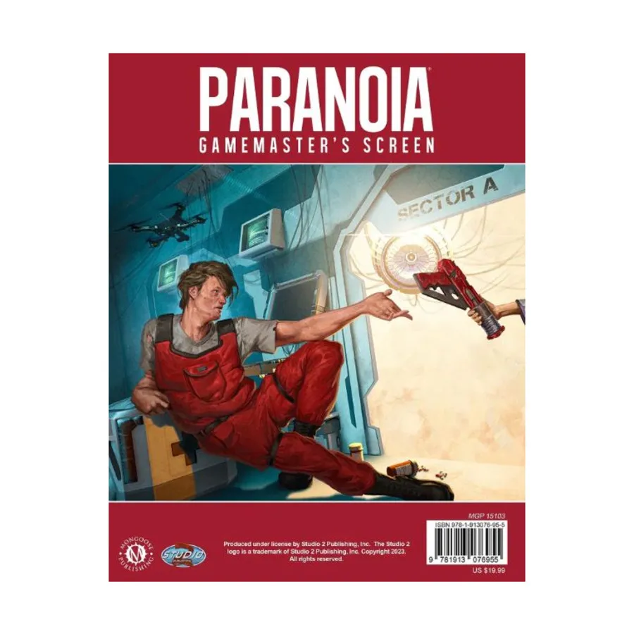 

Паранойя — Экран гейммастера, Paranoia - Red Clearance Edition