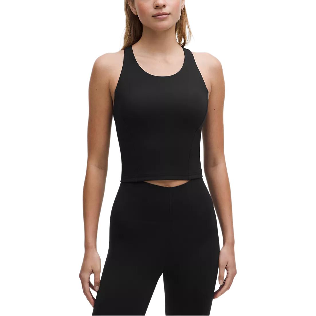 

Топ для йоги Wunder Train Lululemon, черный/blk