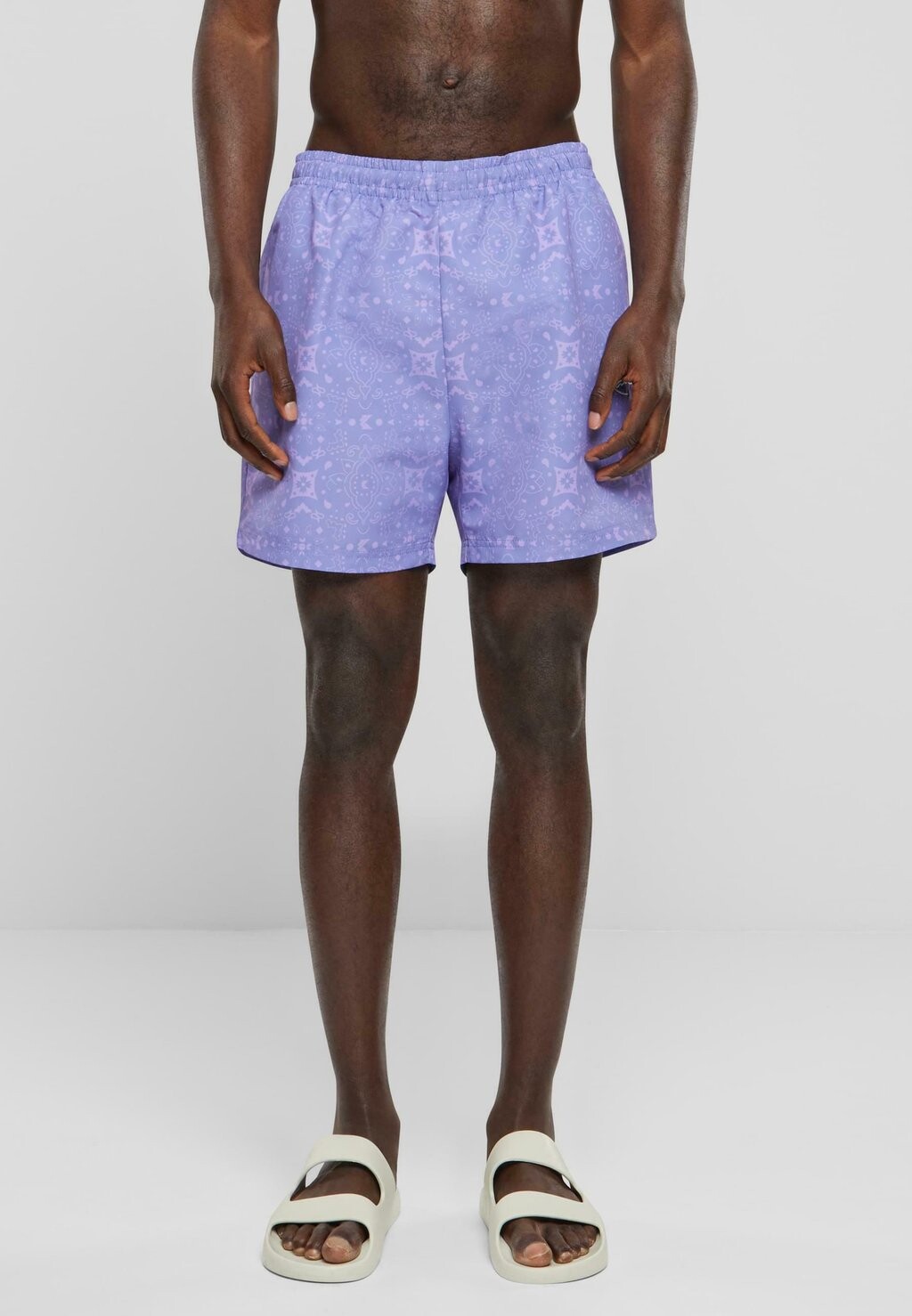 

Шорты для плавания Signature Karl Kani, цвет lilac