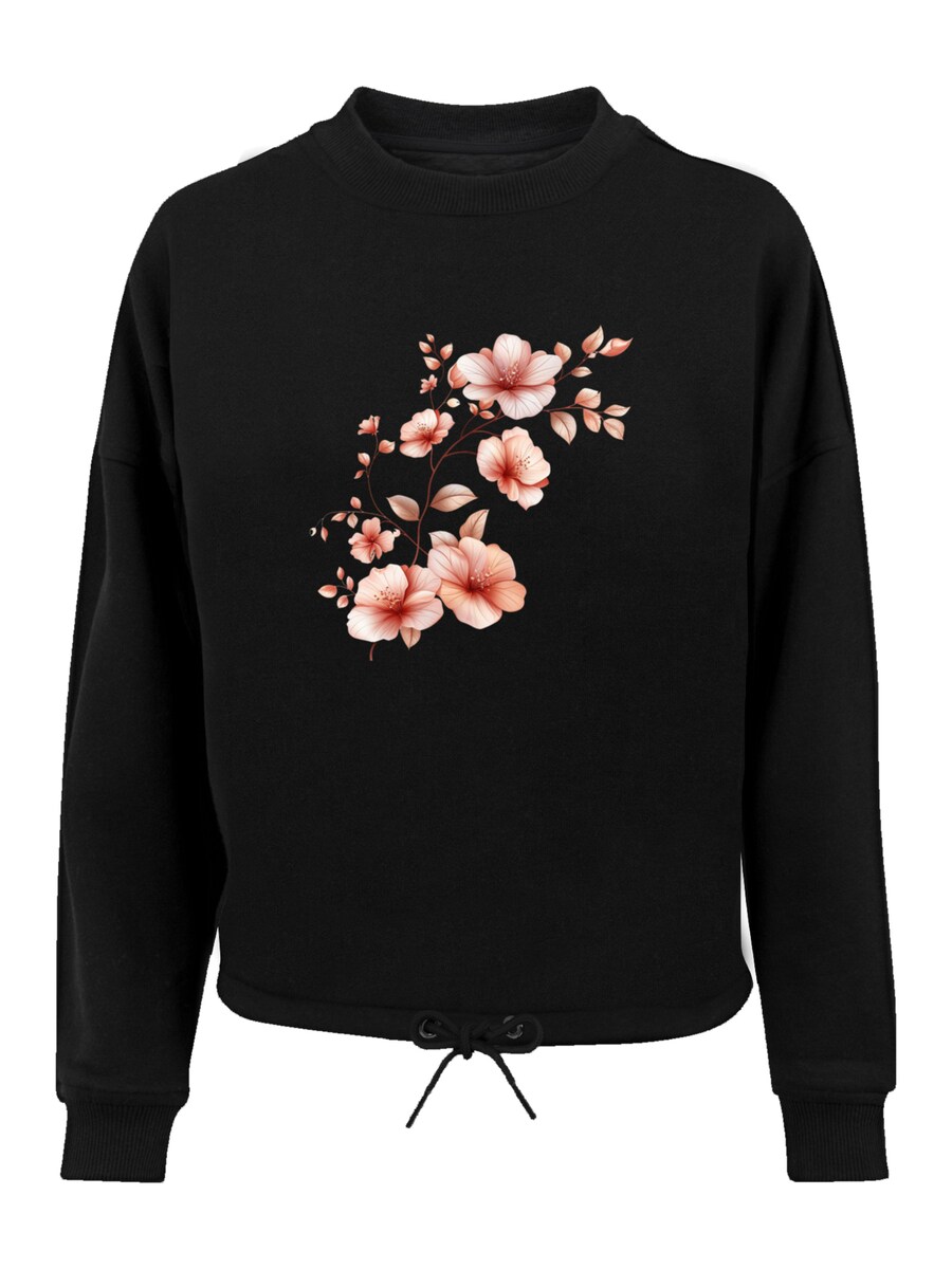 

Толстовка F4NT4STIC Rosa Blumenzweig, Black