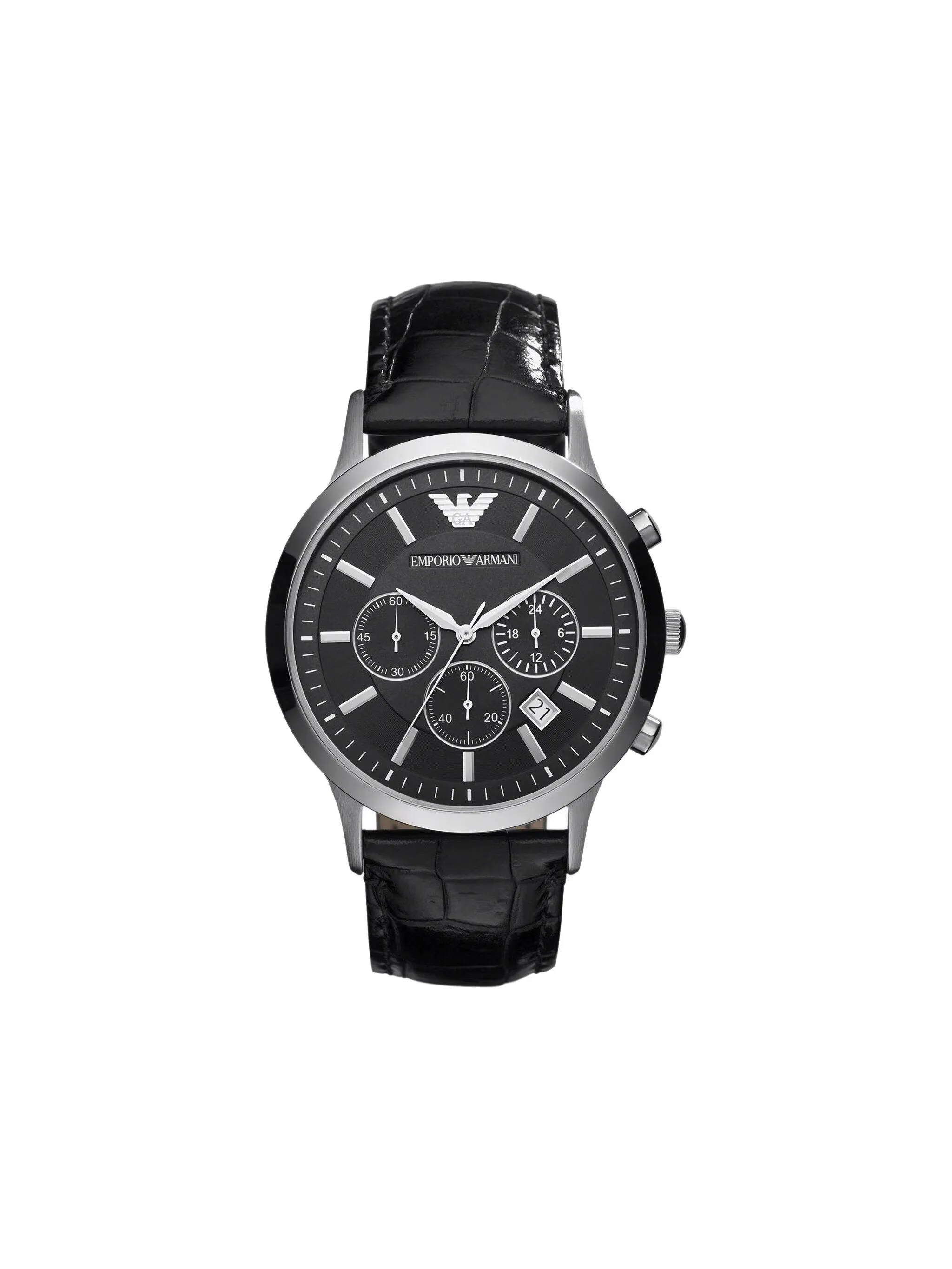 

Наручные часы Renato 42 мм Emporio Armani, черный