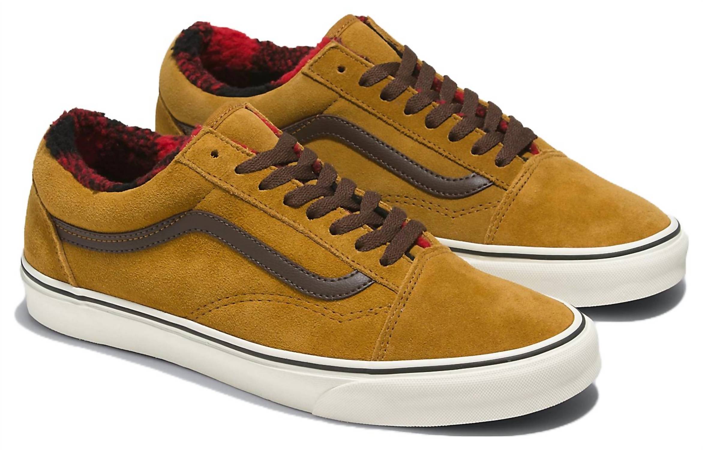 

Унисекс-кеды Vans Old Skool Cozy Hug, коричневые
