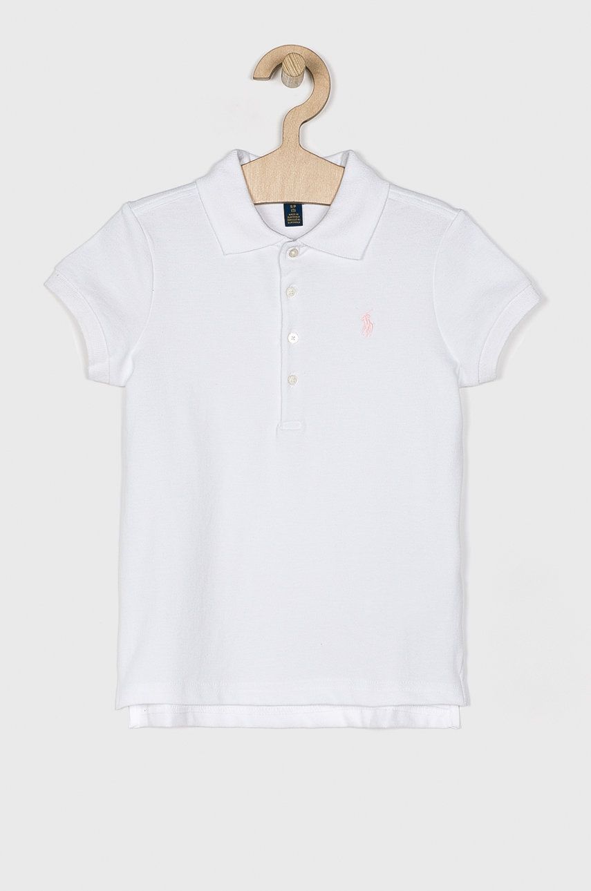 

Детская футболка-поло 128-176 см Polo Ralph Lauren, белый