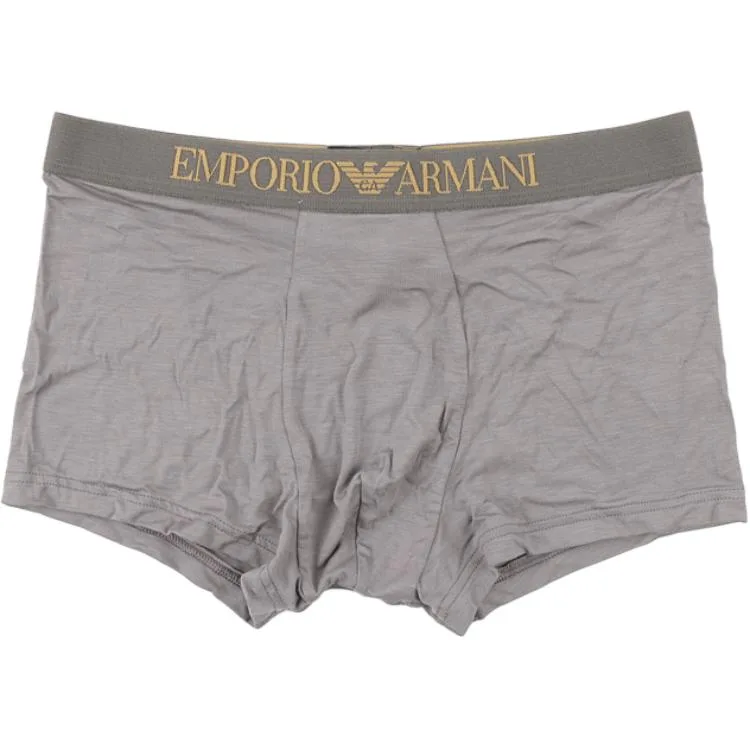 EMPORIO ARMANI Трусы боксеры с логотипом на поясе, набор из 2 штук — фото 3