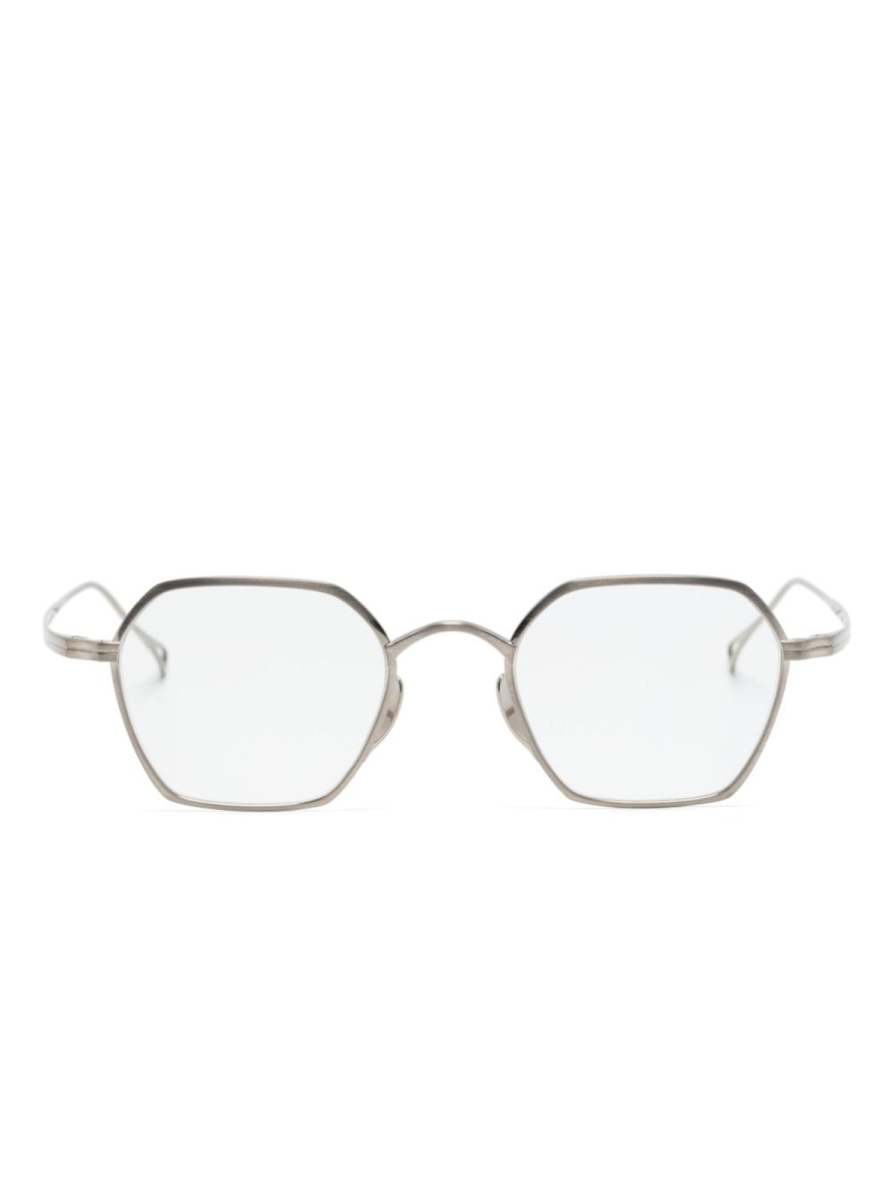 

Очки в геометричной оправе Kame Mannen, серебряный