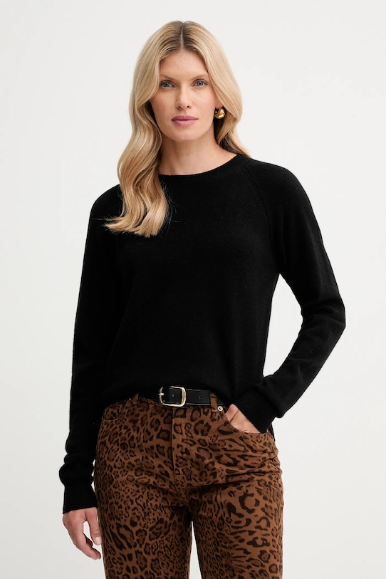 

Шерстяной свитер Fracomina, черный