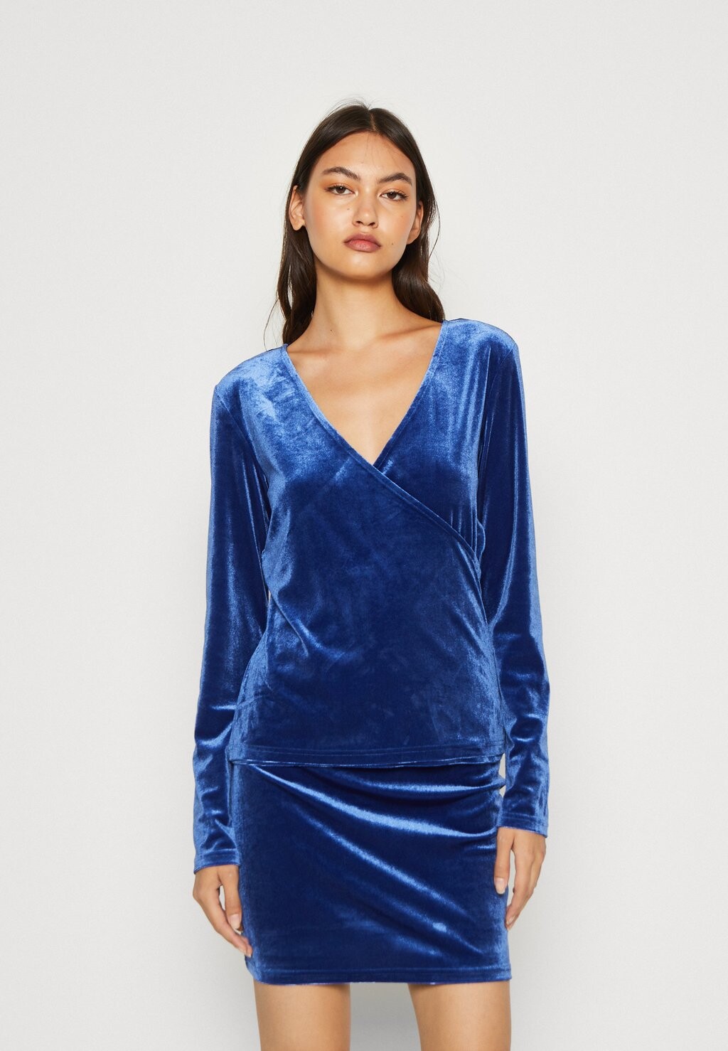 

Футболка с длинным рукавом Pcjoanna Pieces, цвет mazarine blue
