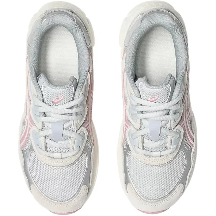 ASICS Детские кроссовки для бега GEL NYC Breathable Support Low top серо-розовые унисекс — фото 3
