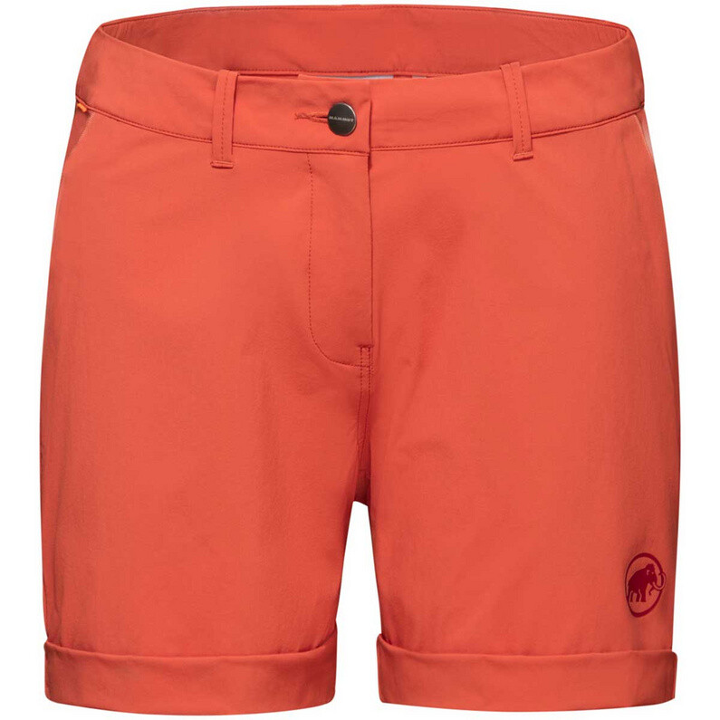 

Женские шорты Runbold с подвернутыми манжетами Mammut, красный